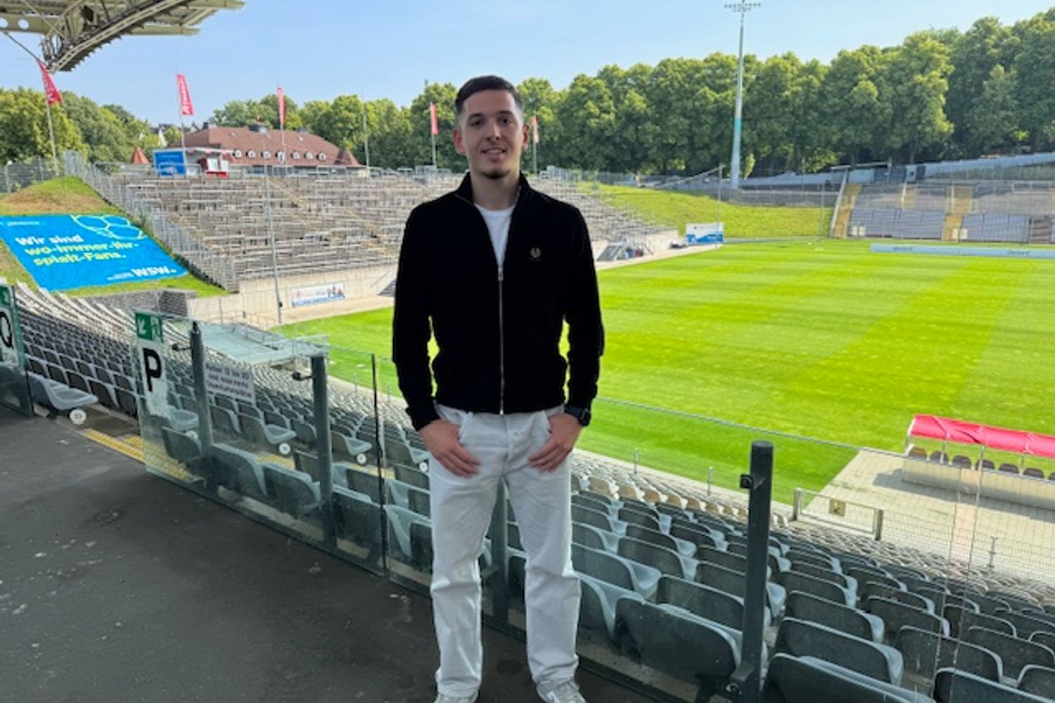 Salmin Rebronja verstärkt die WSV-Defensive