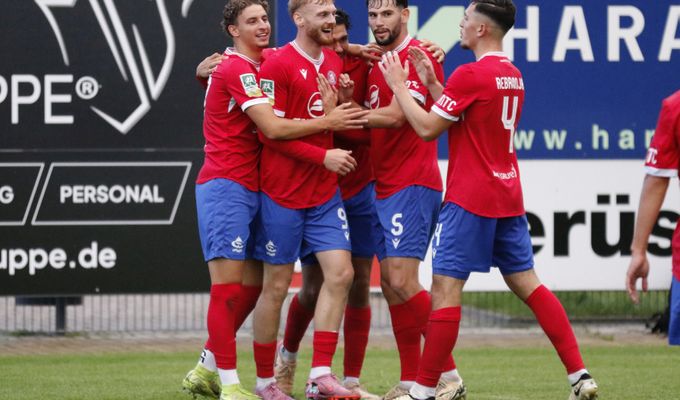 Testspiel des WSV gegen den 1. FC Wülfrath