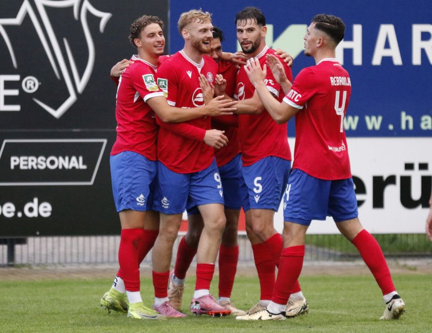 Testspiel des WSV gegen den 1. FC Wülfrath