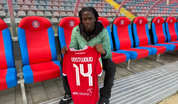 Wuppertaler SV verpflichtet Chesron Oostwoud