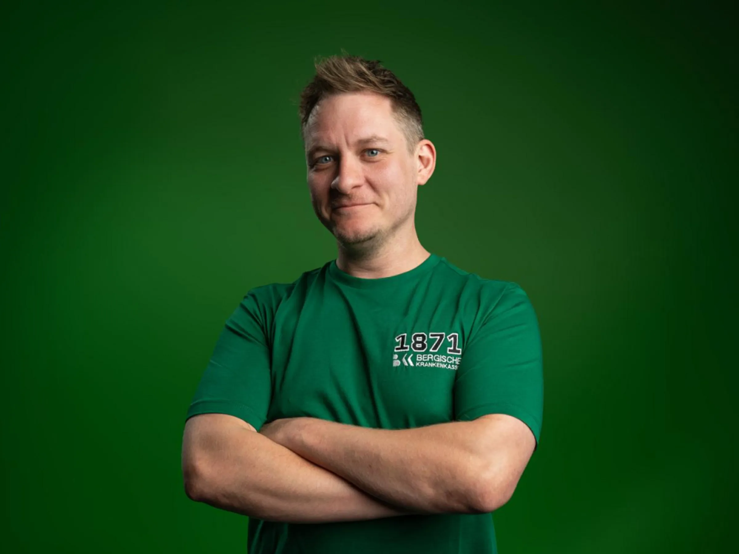 Portrait von Michael Strohmeyer von der Bergischen Krankenkasse