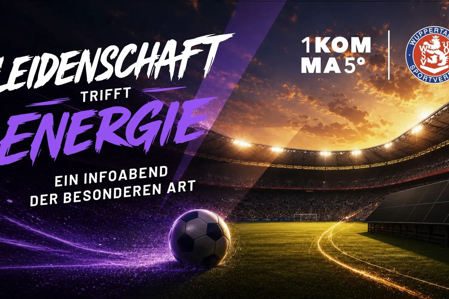 Jetzt anmelden zum exklusiven Infoabend mit 1KOMMA5°
