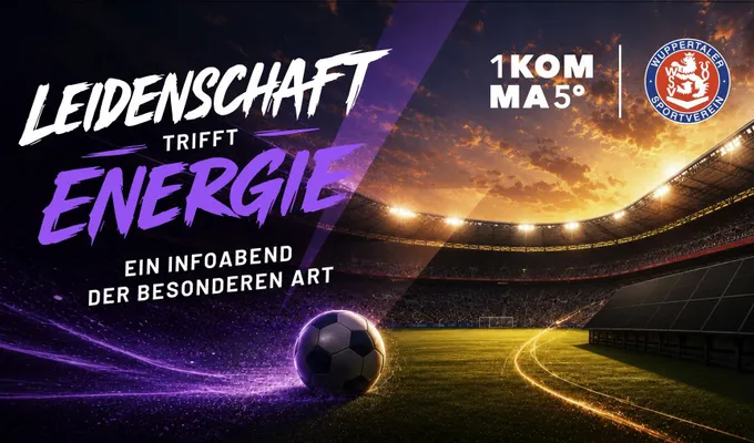 Jetzt anmelden zum exklusiven Infoabend mit 1KOMMA5°