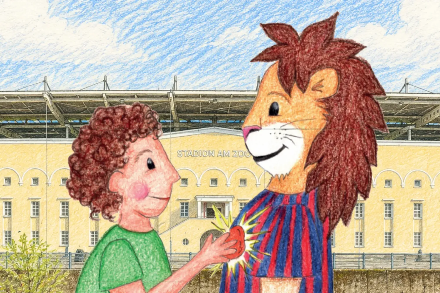 Vorlesenachmittag im Stadion: „Löwenmut in Wuppertal“