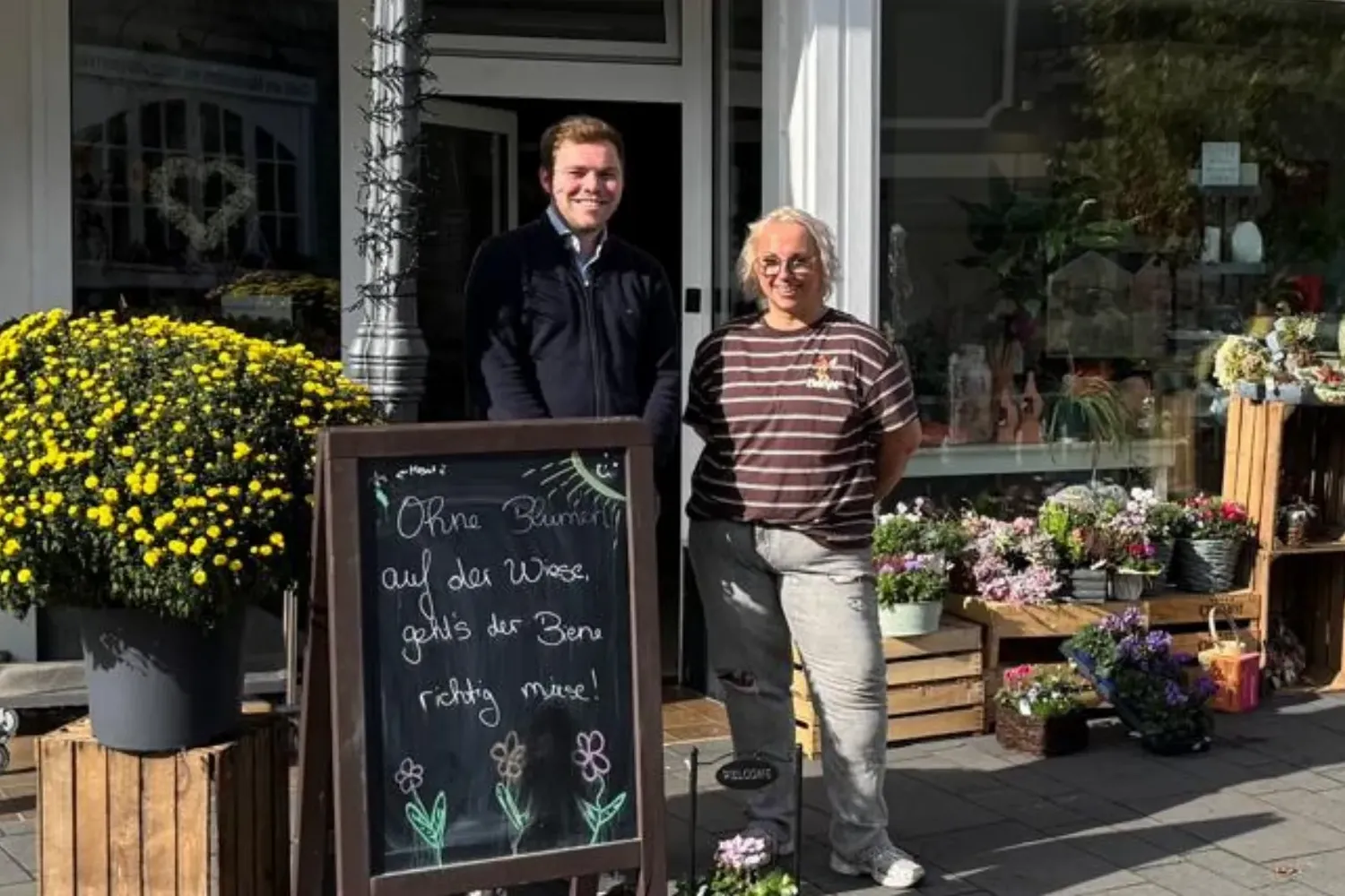 Blumen Rosenberger wird 1954er-Partner des WSV