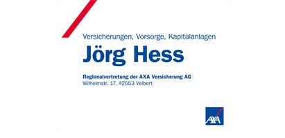 AXA Regionalvertretung Jörg Hess