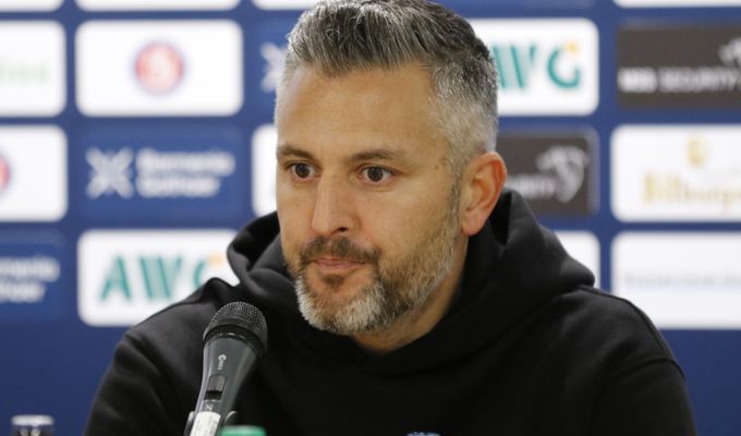 Pressekonferenz nach Wuppertaler SV - KFC Uerdingen