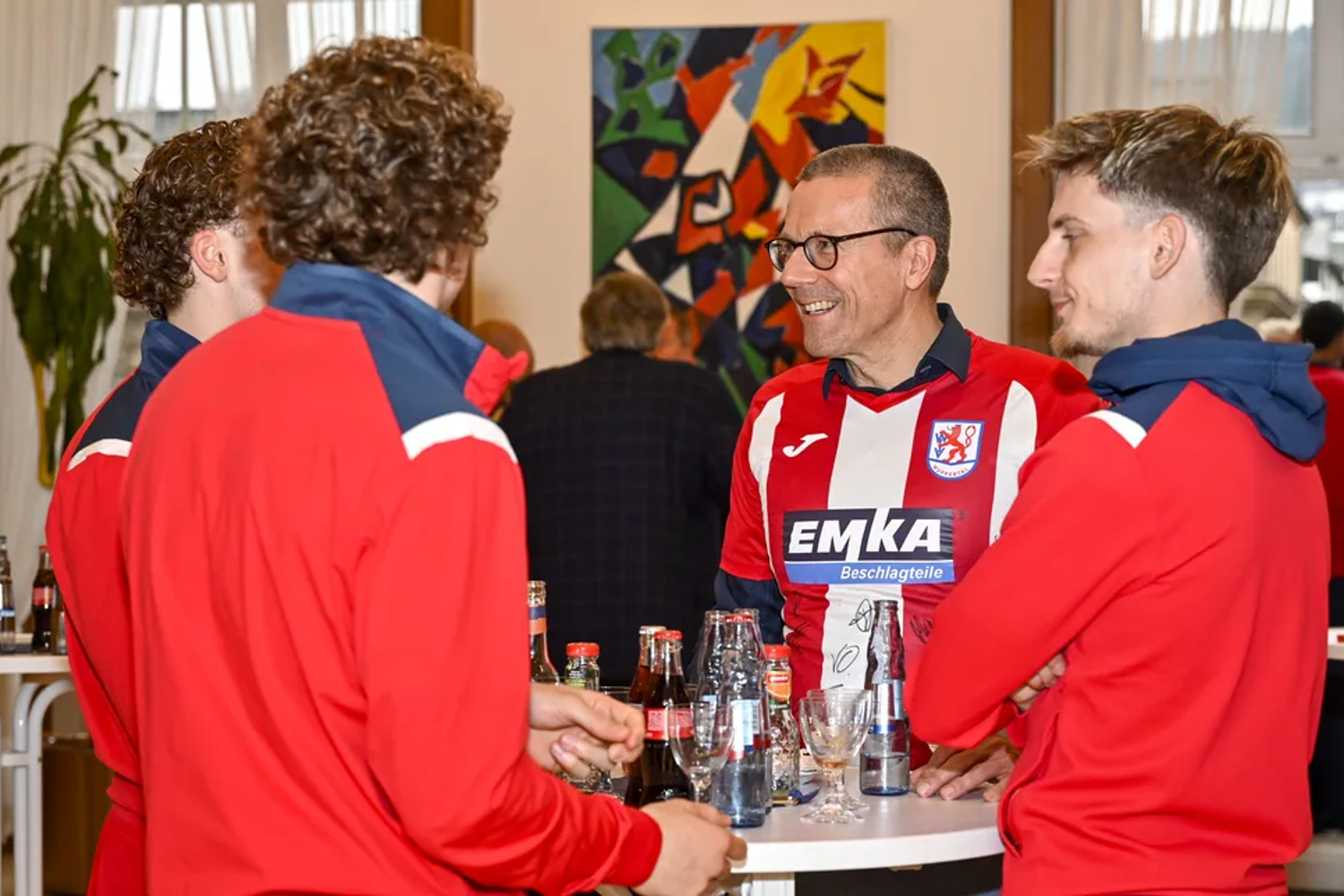 Besuch im Barmer Rathaus