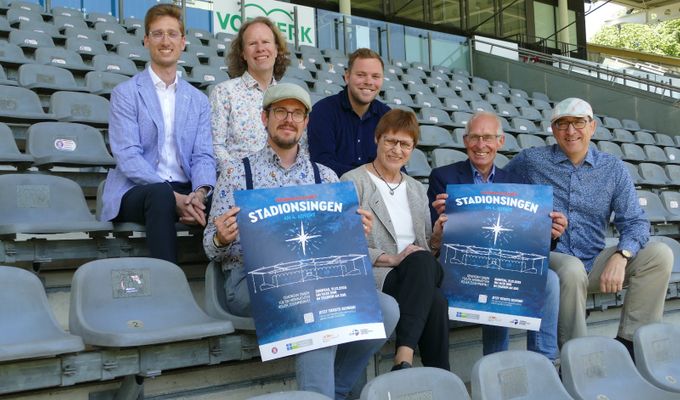 Stadionsingen am 4. Advent im Stadion am Zoo