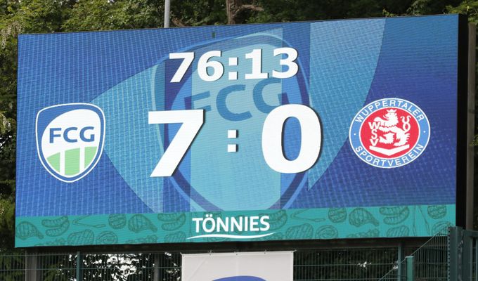 WSV unterliegt 7:0 beim Vize-Meister FC Gütersloh