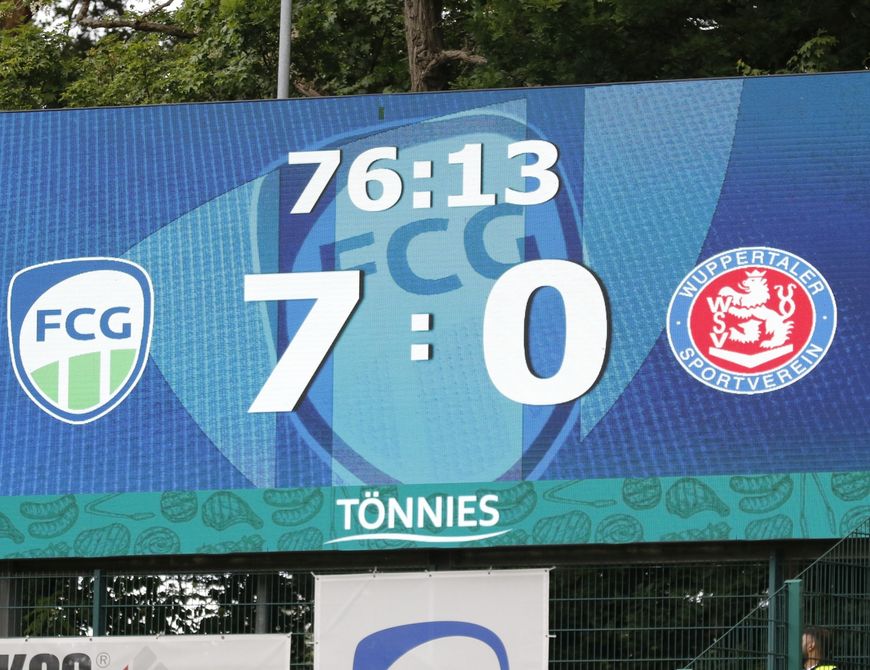 WSV unterliegt 7:0 beim Vize-Meister FC Gütersloh